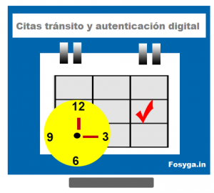 imagen de Calendario.como agendar citas tránsito y autenticación digital